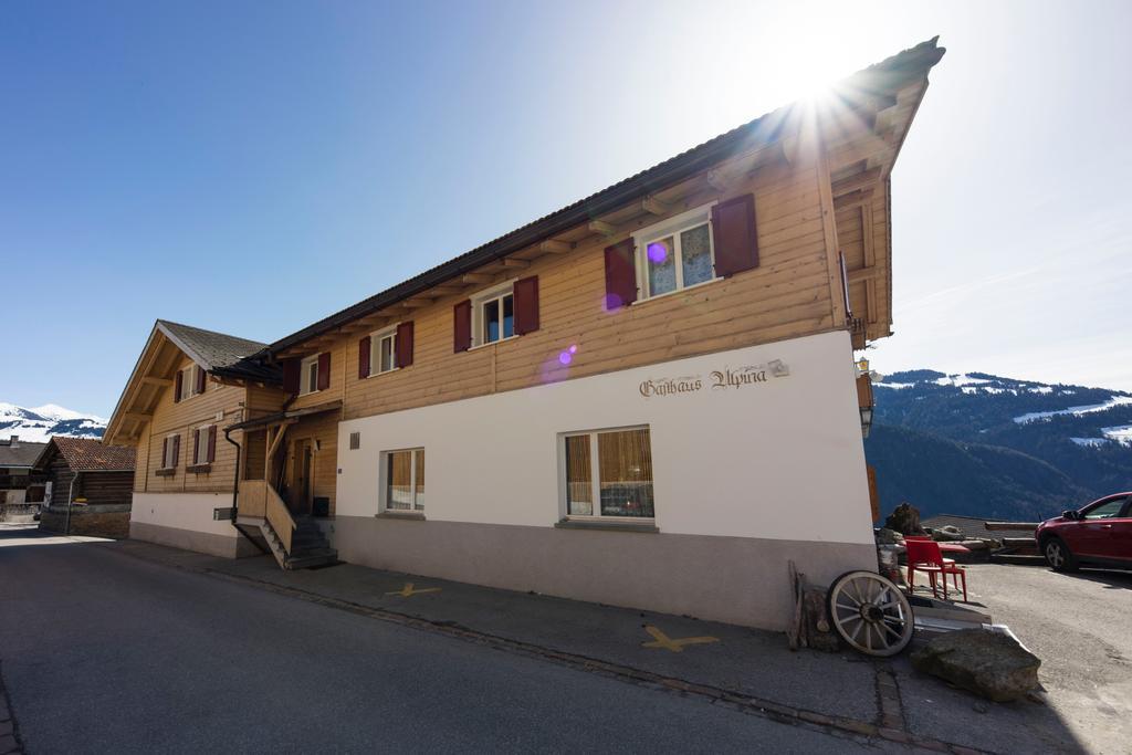 Gaestehaus Alpina In Fanas Exteriér fotografie